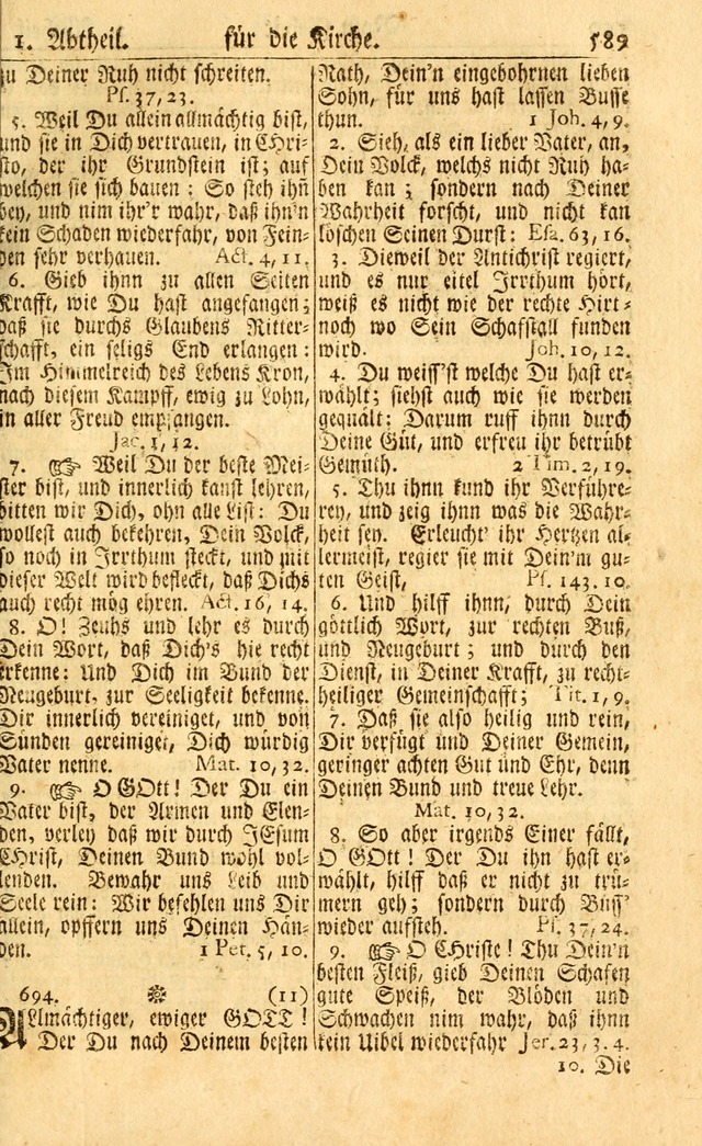 Neu-Eingerichtetes Gesang-Buch in Sich Haltend eine Sammlung (mehrentheils alter) Schöner lehr-reicher underbailicher Lieder... page 595