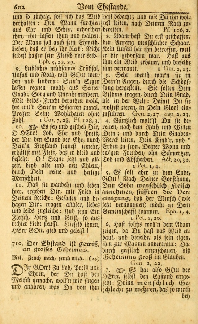 Neu-Eingerichtetes Gesang-Buch in Sich Haltend eine Sammlung (mehrentheils alter) Schöner lehr-reicher underbailicher Lieder... page 608