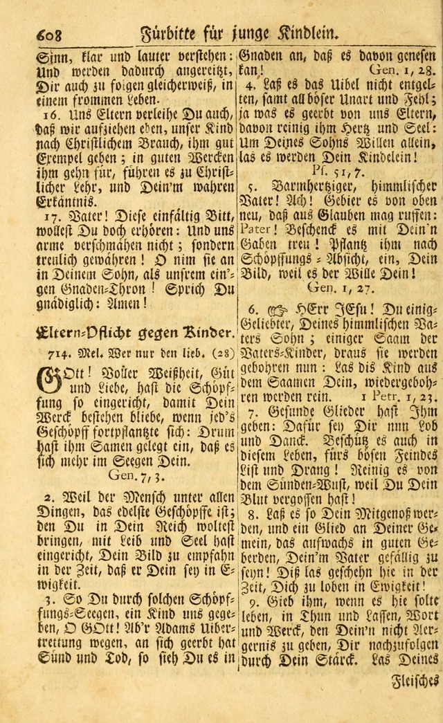 Neu-Eingerichtetes Gesang-Buch in Sich Haltend eine Sammlung (mehrentheils alter) Schöner lehr-reicher underbailicher Lieder... page 614