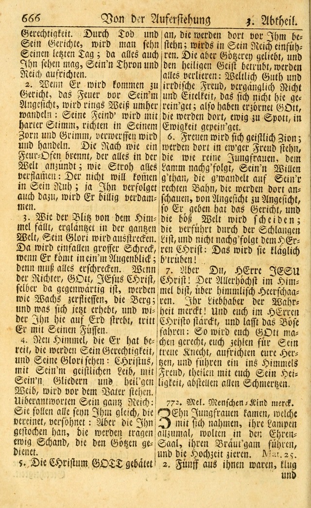 Neu-Eingerichtetes Gesang-Buch in Sich Haltend eine Sammlung (mehrentheils alter) Schöner lehr-reicher underbailicher Lieder... page 672