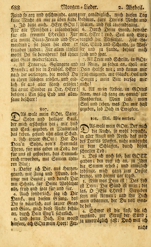 Neu-Eingerichtetes Gesang-Buch in Sich Haltend eine Sammlung (mehrentheils alter) Schöner lehr-reicher underbailicher Lieder... page 694