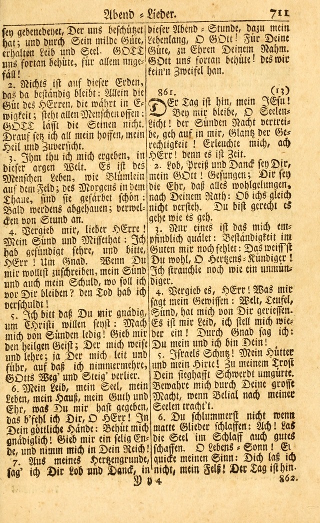 Neu-Eingerichtetes Gesang-Buch in Sich Haltend eine Sammlung (mehrentheils alter) Schöner lehr-reicher underbailicher Lieder... page 717