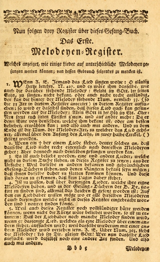 Neu-Eingerichtetes Gesang-Buch in Sich Haltend eine Sammlung (mehrentheils alter) Schöner lehr-reicher underbailicher Lieder... page 767