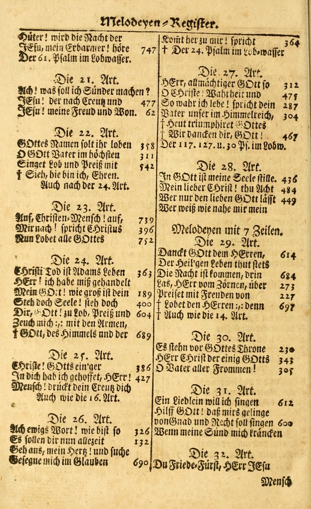 Neu-Eingerichtetes Gesang-Buch in Sich Haltend eine Sammlung (mehrentheils alter) Schöner lehr-reicher underbailicher Lieder... page 770