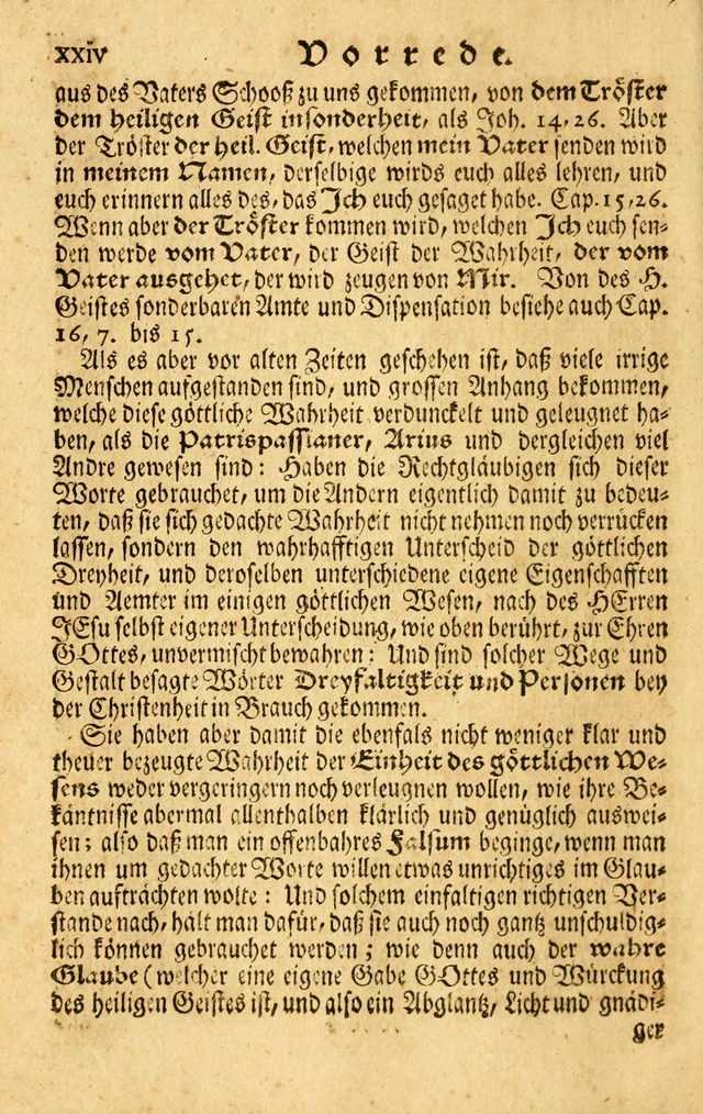 Neu-Eingerichtetes Gesang-Buch in Sich Haltend eine Sammlung (mehrentheils alter) Schöner lehr-reicher underbailicher Lieder... page xxxii