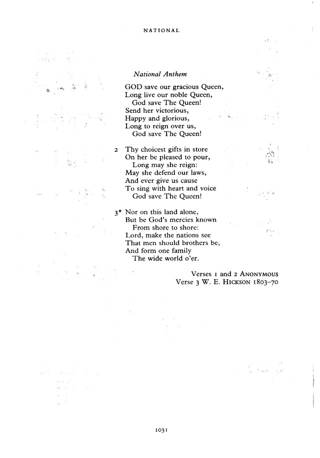 The New English Hymnal page 1032