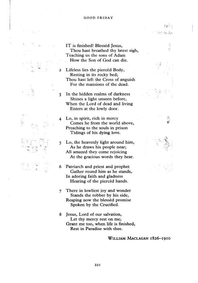 The New English Hymnal page 221