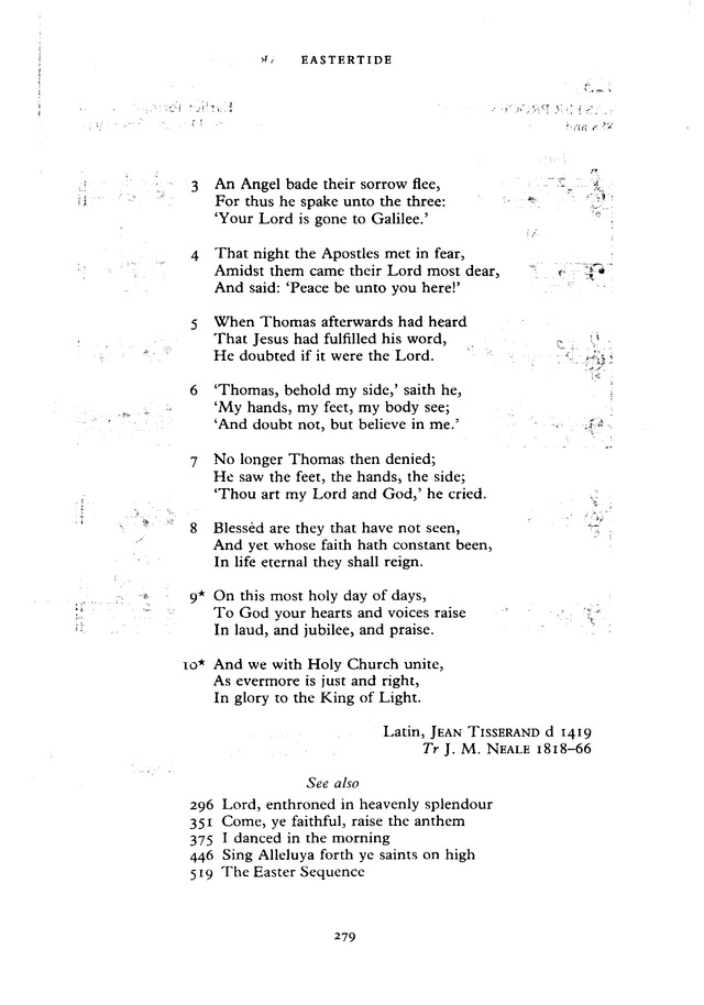 The New English Hymnal page 279