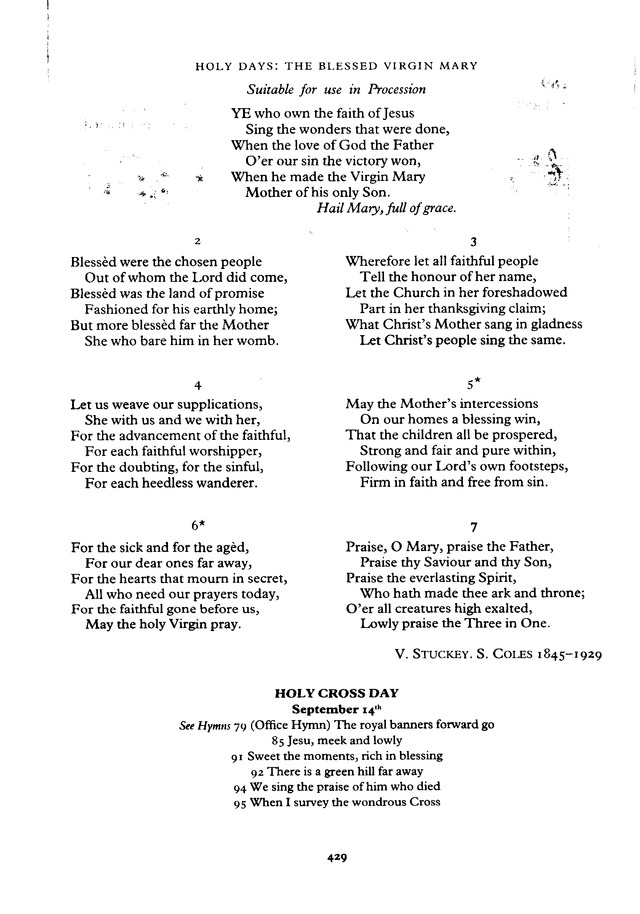 The New English Hymnal page 430