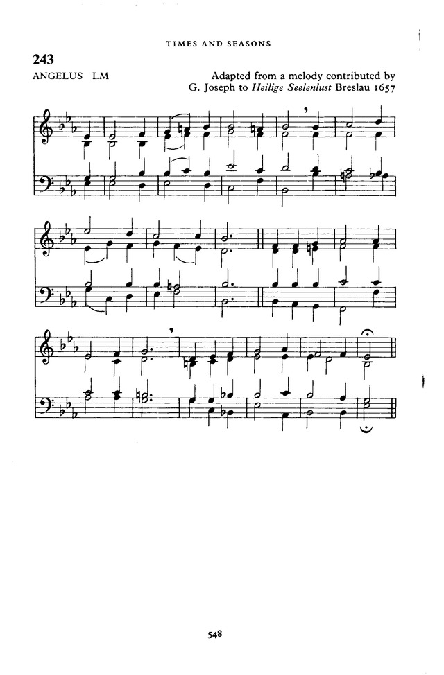 The New English Hymnal page 549