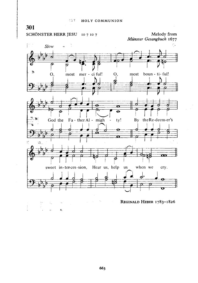 The New English Hymnal page 664