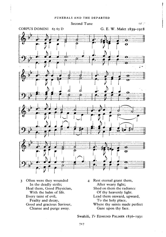 The New English Hymnal page 718