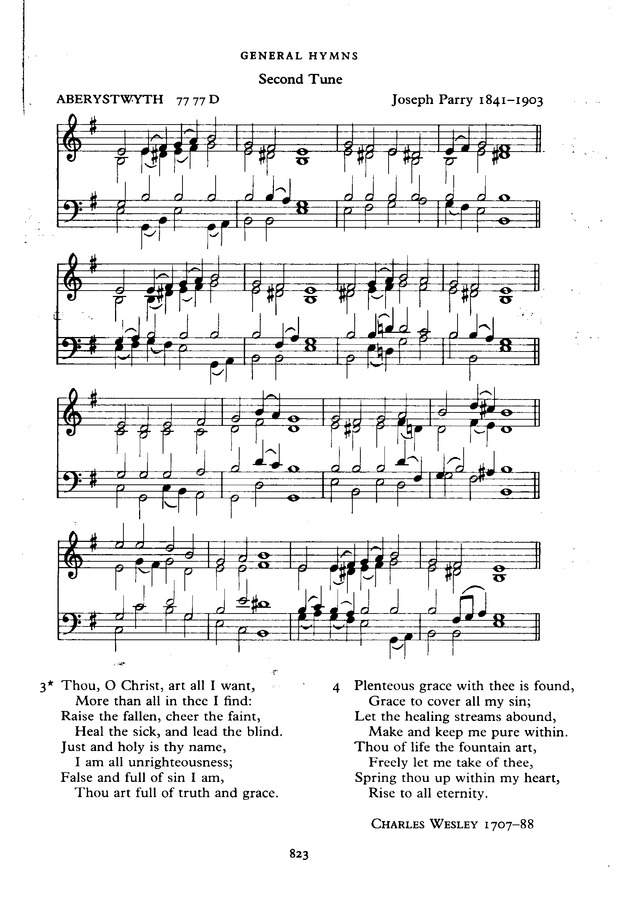 The New English Hymnal page 824