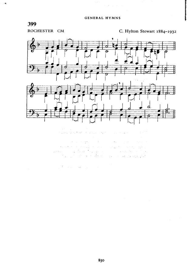 The New English Hymnal page 851