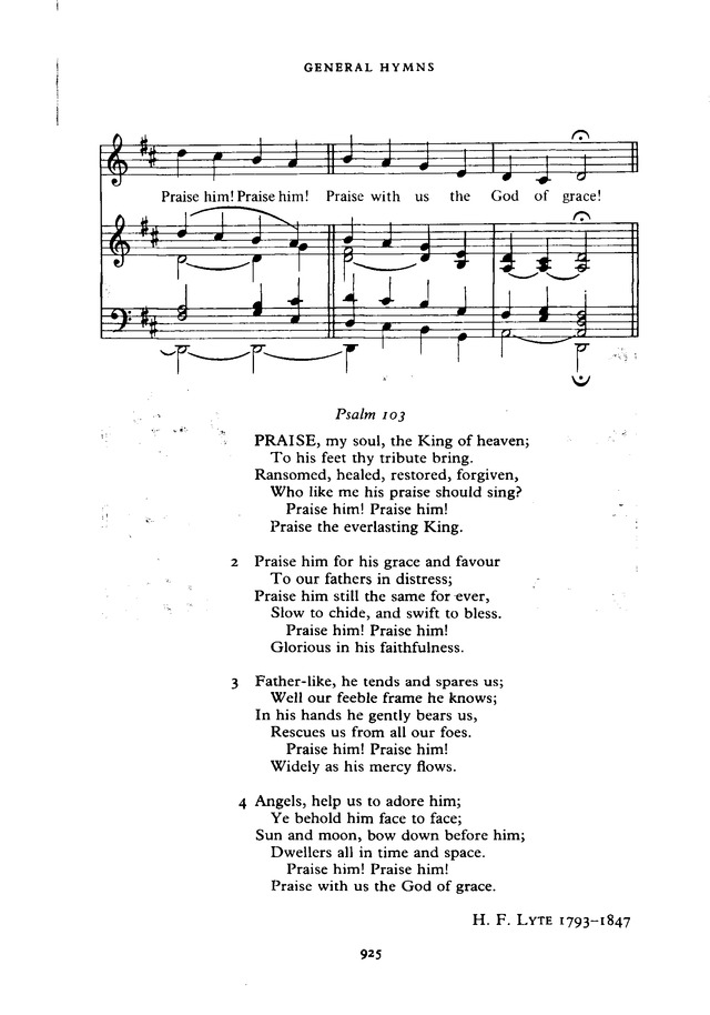 The New English Hymnal page 926