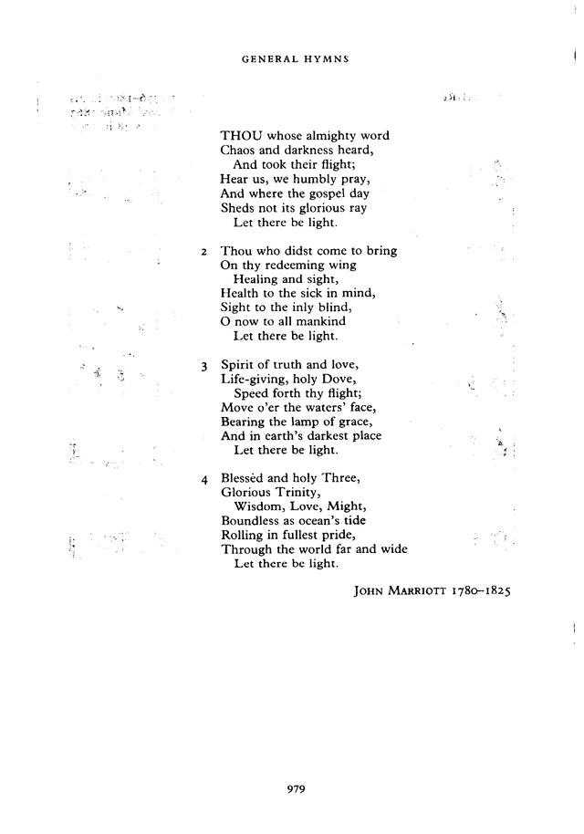 The New English Hymnal page 980