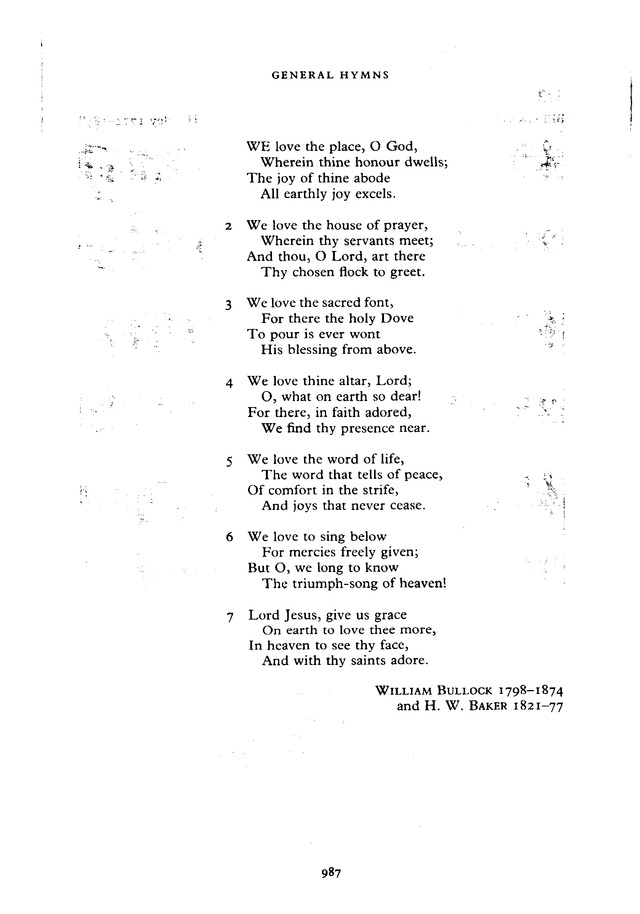 The New English Hymnal page 988