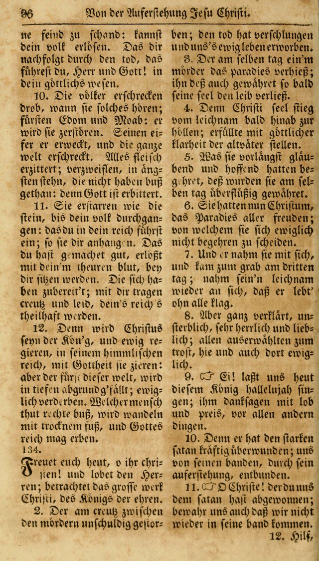 Neueingerichtetes Gesang-Buch, enthaltend eine Sammlung (mehrentheils alter) erbaulicher Lieder,  nach den Hauptstücken der christlichen Lehre und Glaubens eingetheilet page 114