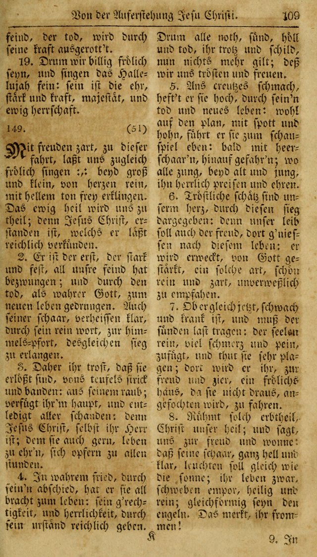 Neueingerichtetes Gesang-Buch, enthaltend eine Sammlung (mehrentheils alter) erbaulicher Lieder,  nach den Hauptstücken der christlichen Lehre und Glaubens eingetheilet page 127