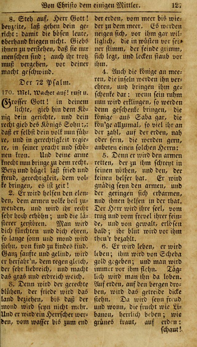 Neueingerichtetes Gesang-Buch, enthaltend eine Sammlung (mehrentheils alter) erbaulicher Lieder,  nach den Hauptstücken der christlichen Lehre und Glaubens eingetheilet page 145