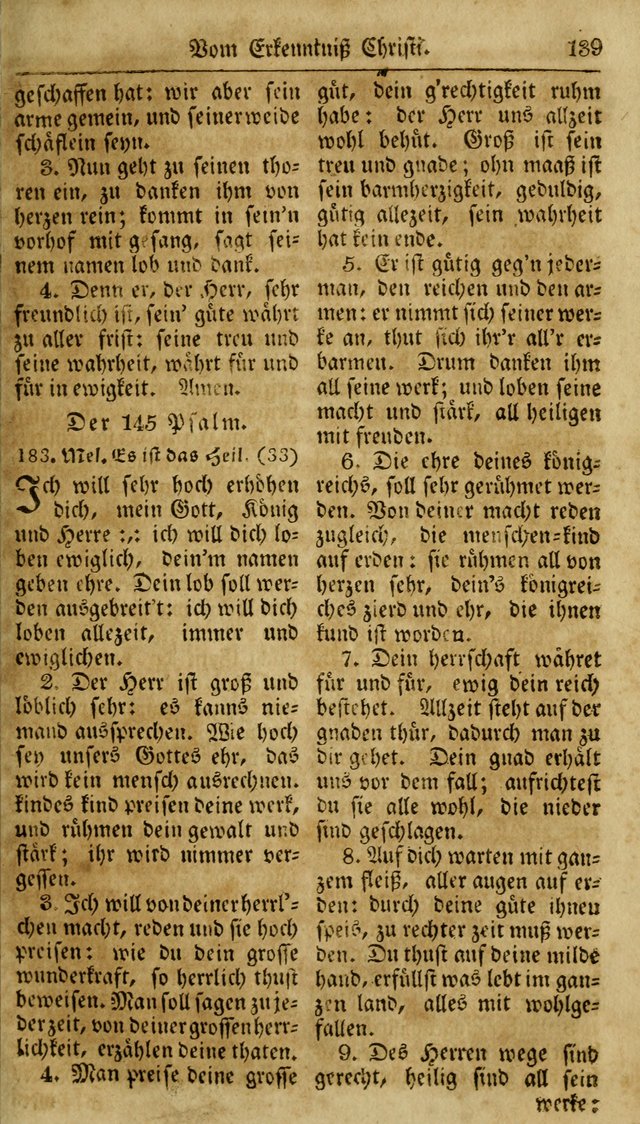 Neueingerichtetes Gesang-Buch, enthaltend eine Sammlung (mehrentheils alter) erbaulicher Lieder,  nach den Hauptstücken der christlichen Lehre und Glaubens eingetheilet page 157