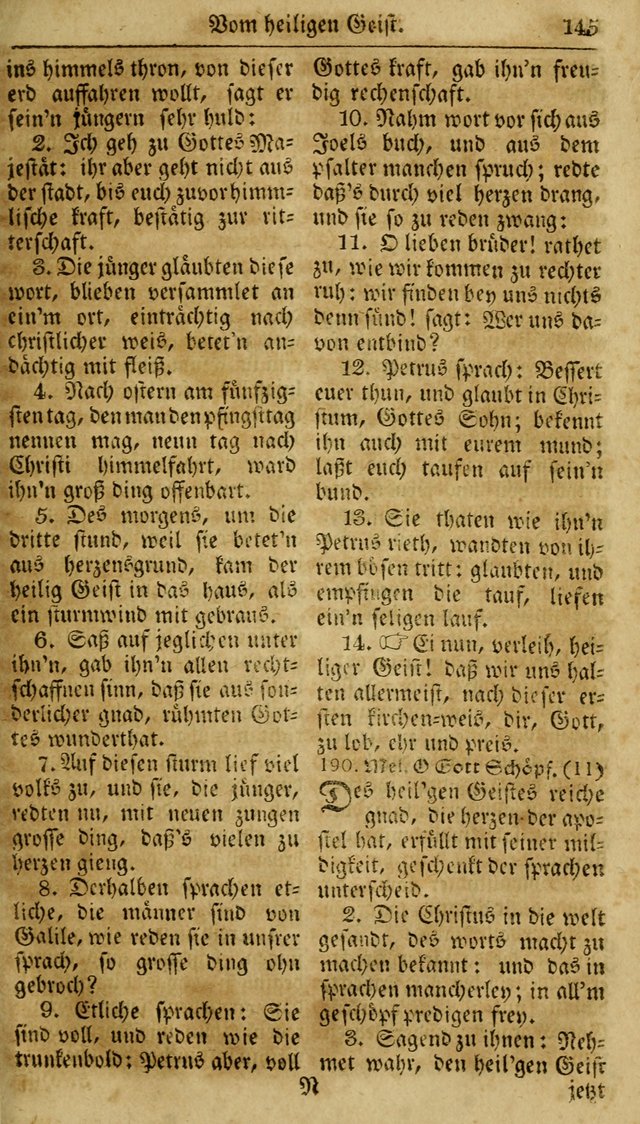 Neueingerichtetes Gesang-Buch, enthaltend eine Sammlung (mehrentheils alter) erbaulicher Lieder,  nach den Hauptstücken der christlichen Lehre und Glaubens eingetheilet page 163