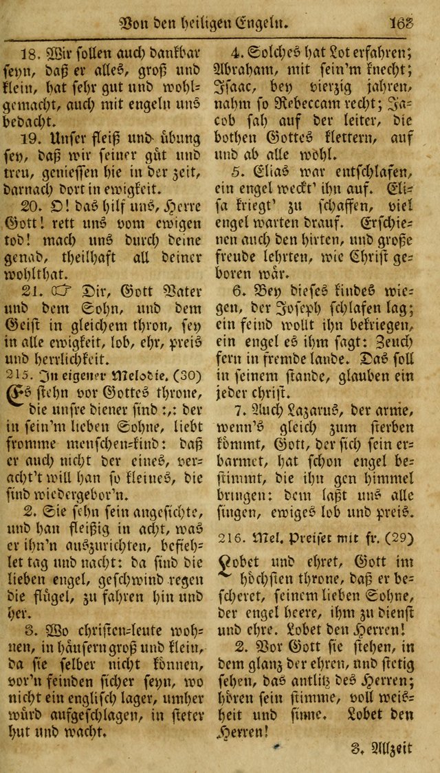 Neueingerichtetes Gesang-Buch, enthaltend eine Sammlung (mehrentheils alter) erbaulicher Lieder,  nach den Hauptstücken der christlichen Lehre und Glaubens eingetheilet page 181