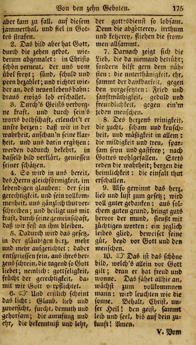 Neueingerichtetes Gesang-Buch, enthaltend eine Sammlung (mehrentheils alter) erbaulicher Lieder,  nach den Hauptstücken der christlichen Lehre und Glaubens eingetheilet page 193