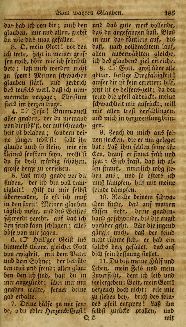 Neueingerichtetes Gesang-Buch, enthaltend eine Sammlung (mehrentheils alter) erbaulicher Lieder,  nach den Hauptstücken der christlichen Lehre und Glaubens eingetheilet page 203