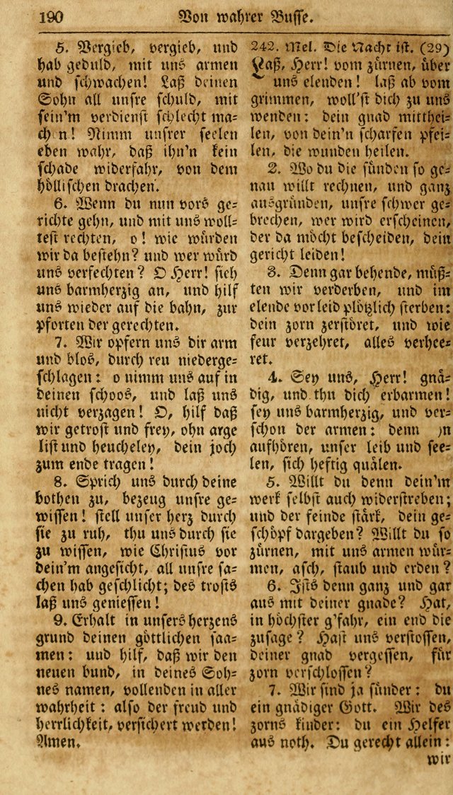 Neueingerichtetes Gesang-Buch, enthaltend eine Sammlung (mehrentheils alter) erbaulicher Lieder,  nach den Hauptstücken der christlichen Lehre und Glaubens eingetheilet page 208