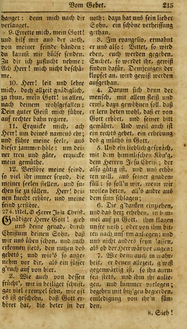 Neueingerichtetes Gesang-Buch, enthaltend eine Sammlung (mehrentheils alter) erbaulicher Lieder,  nach den Hauptstücken der christlichen Lehre und Glaubens eingetheilet page 233