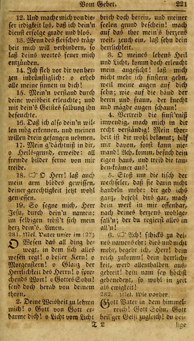 Neueingerichtetes Gesang-Buch, enthaltend eine Sammlung (mehrentheils alter) erbaulicher Lieder,  nach den Hauptstücken der christlichen Lehre und Glaubens eingetheilet page 239