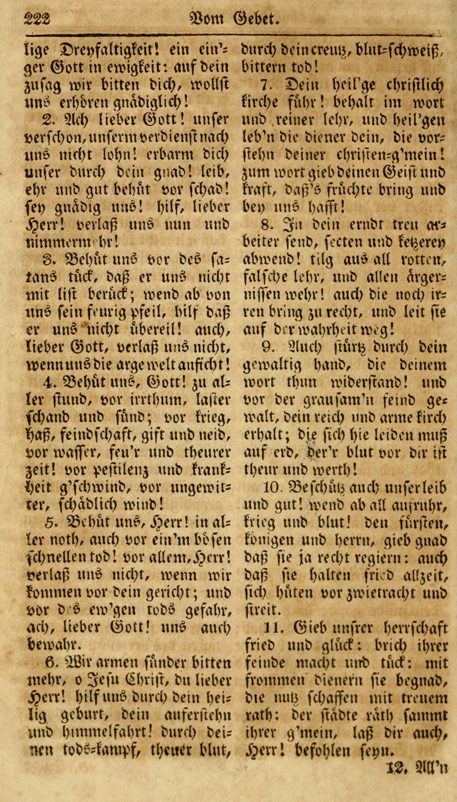 Neueingerichtetes Gesang-Buch, enthaltend eine Sammlung (mehrentheils alter) erbaulicher Lieder,  nach den Hauptstücken der christlichen Lehre und Glaubens eingetheilet page 240