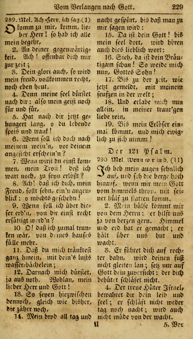 Neueingerichtetes Gesang-Buch, enthaltend eine Sammlung (mehrentheils alter) erbaulicher Lieder,  nach den Hauptstücken der christlichen Lehre und Glaubens eingetheilet page 247