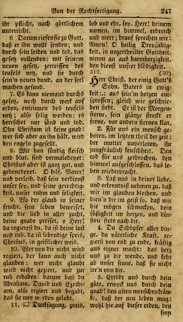 Neueingerichtetes Gesang-Buch, enthaltend eine Sammlung (mehrentheils alter) erbaulicher Lieder,  nach den Hauptstücken der christlichen Lehre und Glaubens eingetheilet page 265