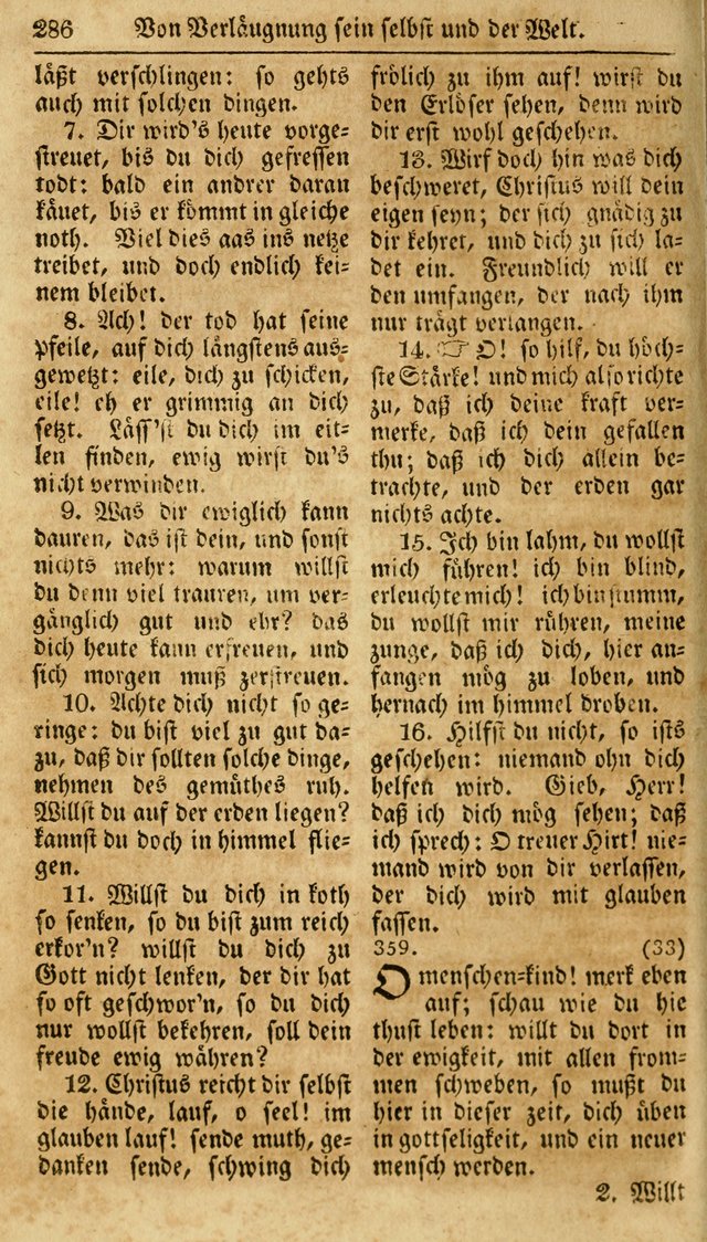 Neueingerichtetes Gesang-Buch, enthaltend eine Sammlung (mehrentheils alter) erbaulicher Lieder,  nach den Hauptstücken der christlichen Lehre und Glaubens eingetheilet page 304