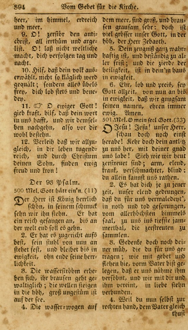 Neueingerichtetes Gesang-Buch, enthaltend eine Sammlung (mehrentheils alter) erbaulicher Lieder,  nach den Hauptstücken der christlichen Lehre und Glaubens eingetheilet page 412