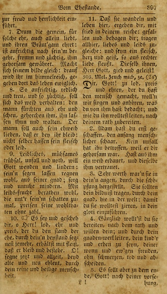 Neueingerichtetes Gesang-Buch, enthaltend eine Sammlung (mehrentheils alter) erbaulicher Lieder,  nach den Hauptstücken der christlichen Lehre und Glaubens eingetheilet page 415