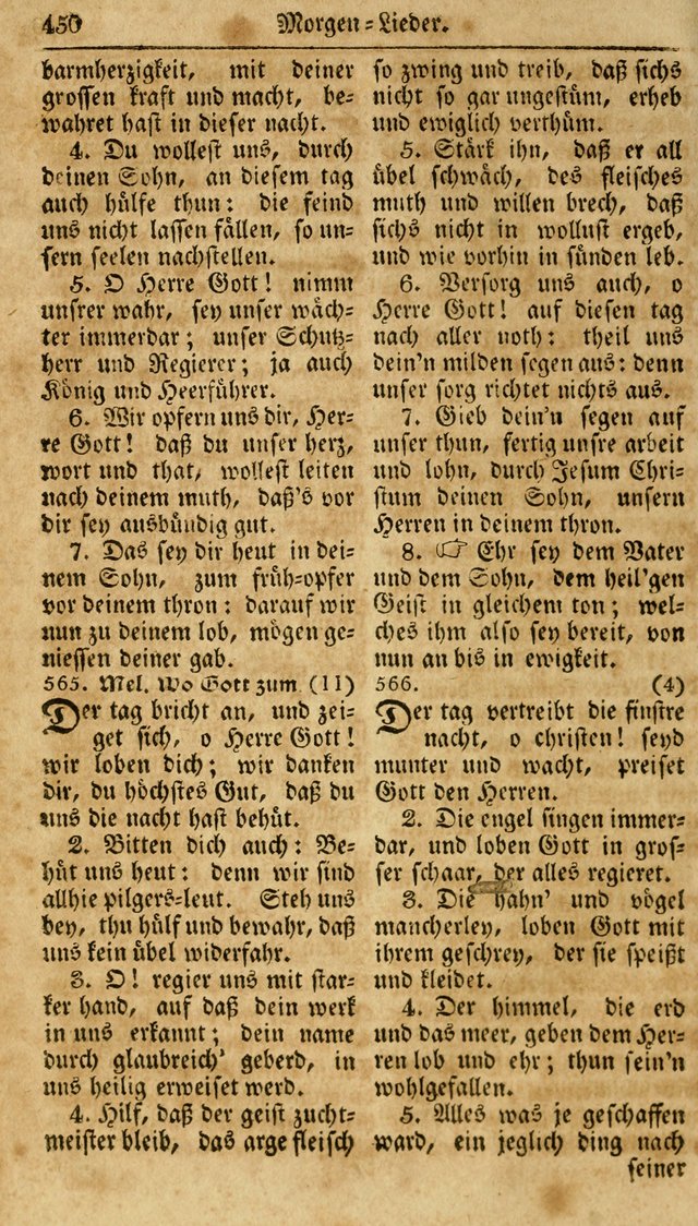 Neueingerichtetes Gesang-Buch, enthaltend eine Sammlung (mehrentheils alter) erbaulicher Lieder,  nach den Hauptstücken der christlichen Lehre und Glaubens eingetheilet page 468