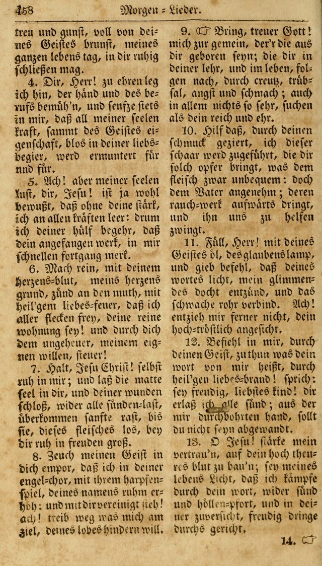 Neueingerichtetes Gesang-Buch, enthaltend eine Sammlung (mehrentheils alter) erbaulicher Lieder,  nach den Hauptstücken der christlichen Lehre und Glaubens eingetheilet page 476