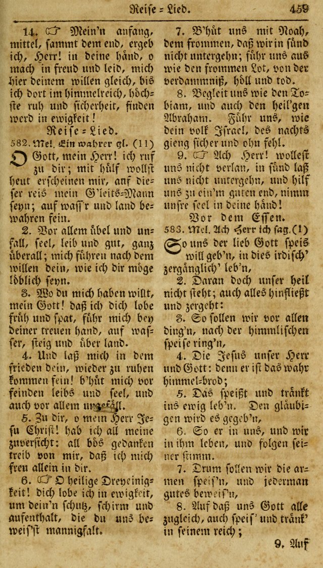 Neueingerichtetes Gesang-Buch, enthaltend eine Sammlung (mehrentheils alter) erbaulicher Lieder,  nach den Hauptstücken der christlichen Lehre und Glaubens eingetheilet page 477