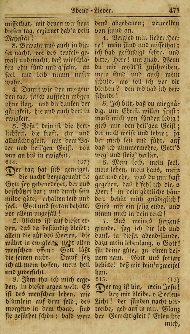 Neueingerichtetes Gesang-Buch, enthaltend eine Sammlung (mehrentheils alter) erbaulicher Lieder,  nach den Hauptstücken der christlichen Lehre und Glaubens eingetheilet page 489