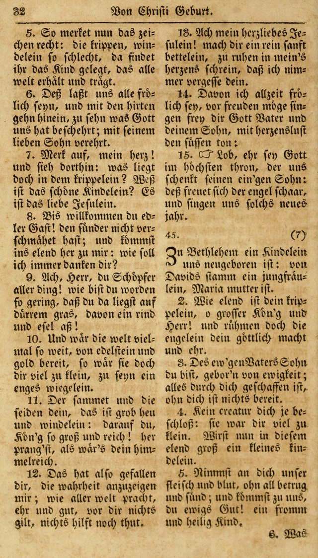 Neueingerichtetes Gesang-Buch, enthaltend eine Sammlung (mehrentheils alter) erbaulicher Lieder,  nach den Hauptstücken der christlichen Lehre und Glaubens eingetheilet page 50