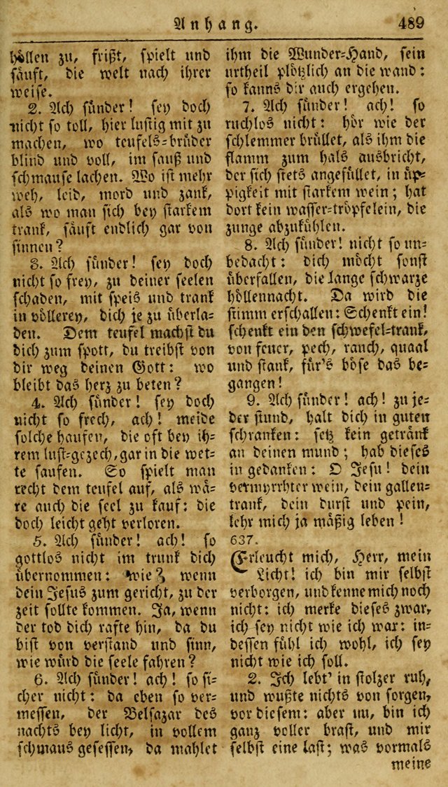 Neueingerichtetes Gesang-Buch, enthaltend eine Sammlung (mehrentheils alter) erbaulicher Lieder,  nach den Hauptstücken der christlichen Lehre und Glaubens eingetheilet page 507