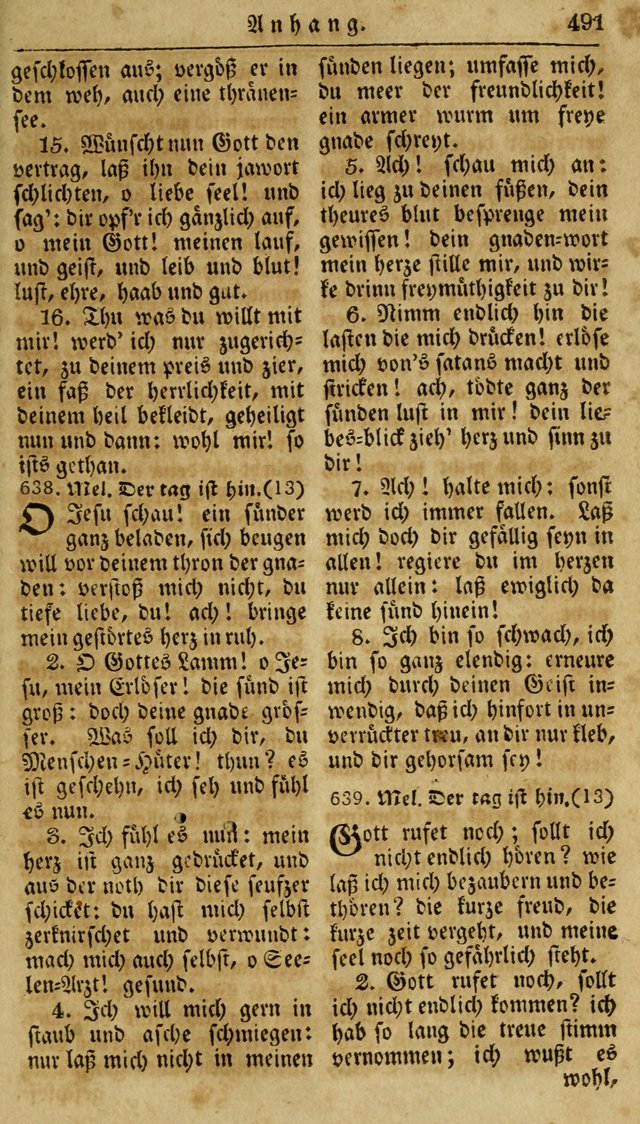 Neueingerichtetes Gesang-Buch, enthaltend eine Sammlung (mehrentheils alter) erbaulicher Lieder,  nach den Hauptstücken der christlichen Lehre und Glaubens eingetheilet page 509