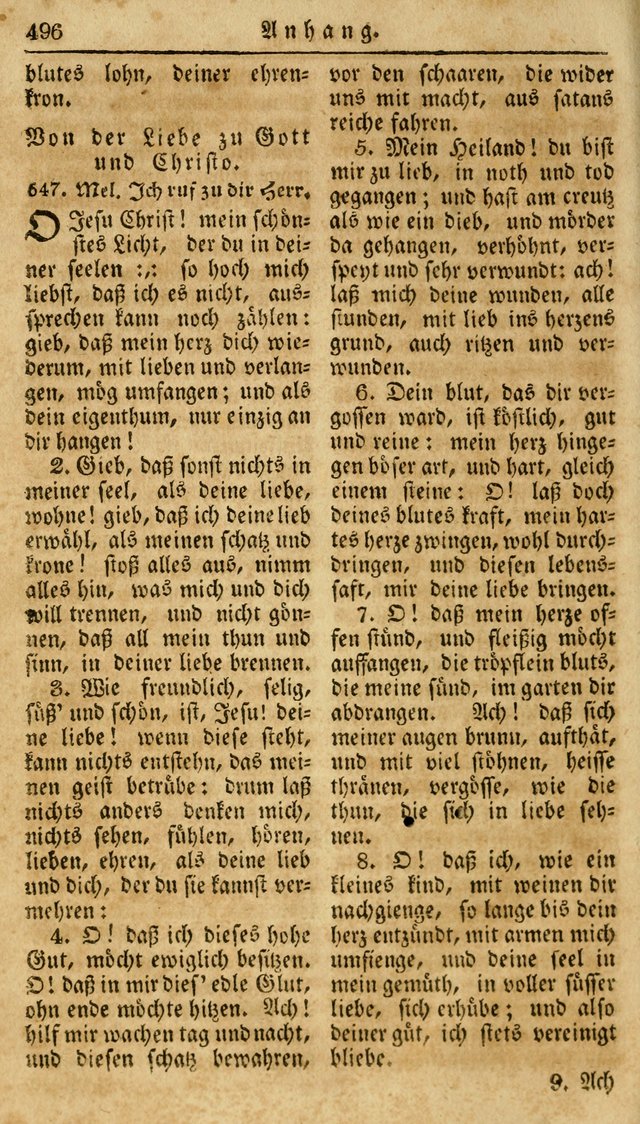 Neueingerichtetes Gesang-Buch, enthaltend eine Sammlung (mehrentheils alter) erbaulicher Lieder,  nach den Hauptstücken der christlichen Lehre und Glaubens eingetheilet page 514