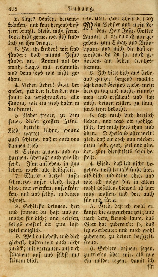 Neueingerichtetes Gesang-Buch, enthaltend eine Sammlung (mehrentheils alter) erbaulicher Lieder,  nach den Hauptstücken der christlichen Lehre und Glaubens eingetheilet page 516