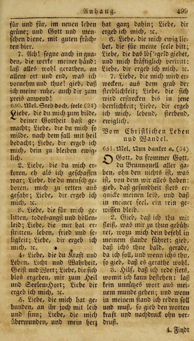 Neueingerichtetes Gesang-Buch, enthaltend eine Sammlung (mehrentheils alter) erbaulicher Lieder,  nach den Hauptstücken der christlichen Lehre und Glaubens eingetheilet page 517