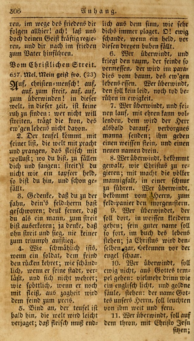 Neueingerichtetes Gesang-Buch, enthaltend eine Sammlung (mehrentheils alter) erbaulicher Lieder,  nach den Hauptstücken der christlichen Lehre und Glaubens eingetheilet page 524