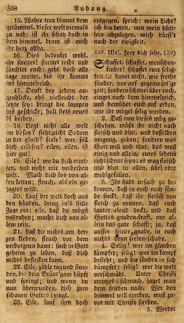 Neueingerichtetes Gesang-Buch, enthaltend eine Sammlung (mehrentheils alter) erbaulicher Lieder,  nach den Hauptstücken der christlichen Lehre und Glaubens eingetheilet page 526